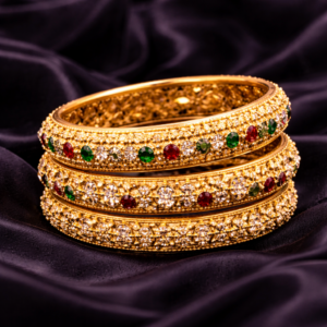 916 Gold Heritage Bangle
